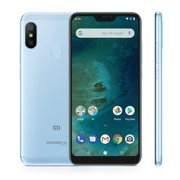 Смартфон Xiaomi Mi A2 Lite 32GB/3GB (Blue/Голубой) - 2