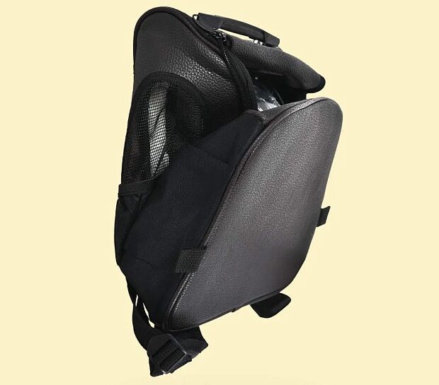 Переноска-рюкзак для животных Xiaomi Small Animal Star Space Capsule Shoulder Bag (Black/Черный) - 2