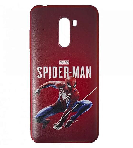 Защитный чехол для Pocophone F1 Spider-Man Marvel (Red/Красный) : отзывы и обзоры - 4